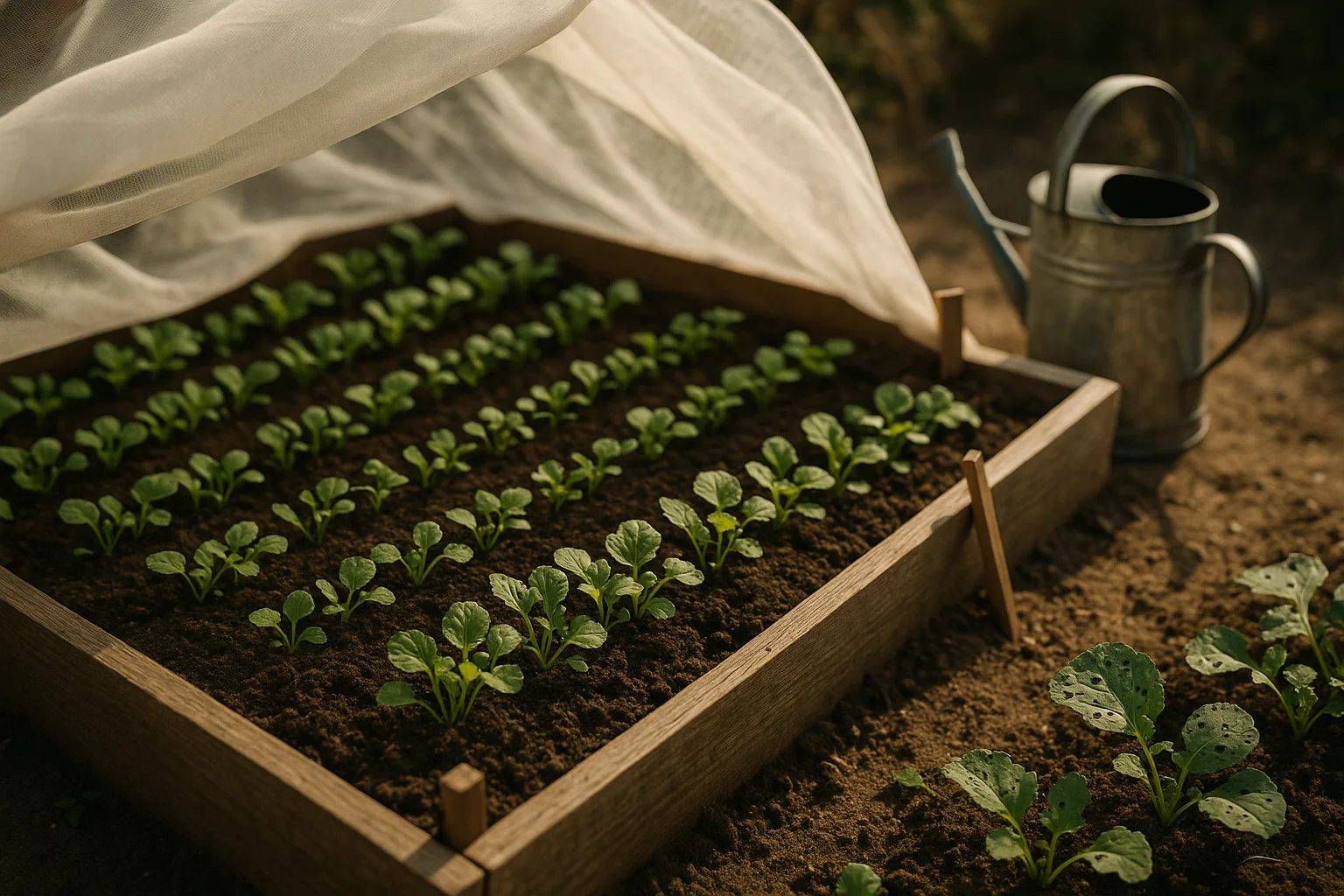 Altises au potager : protéger les semis d’automne