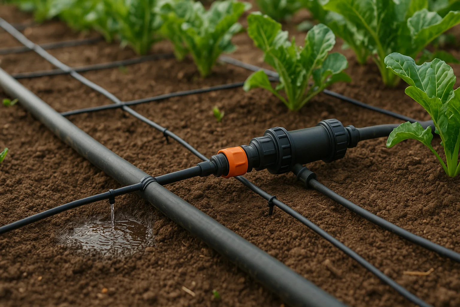 Arrosage goutte-à-goutte maison pour le potager