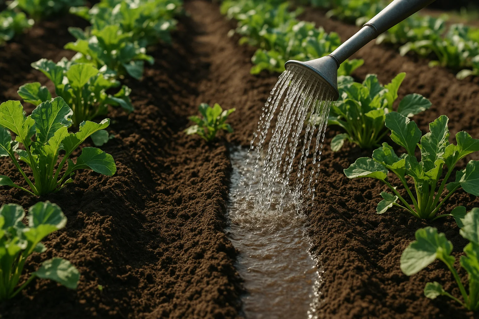 Arrosage du potager : les solutions les plus économes