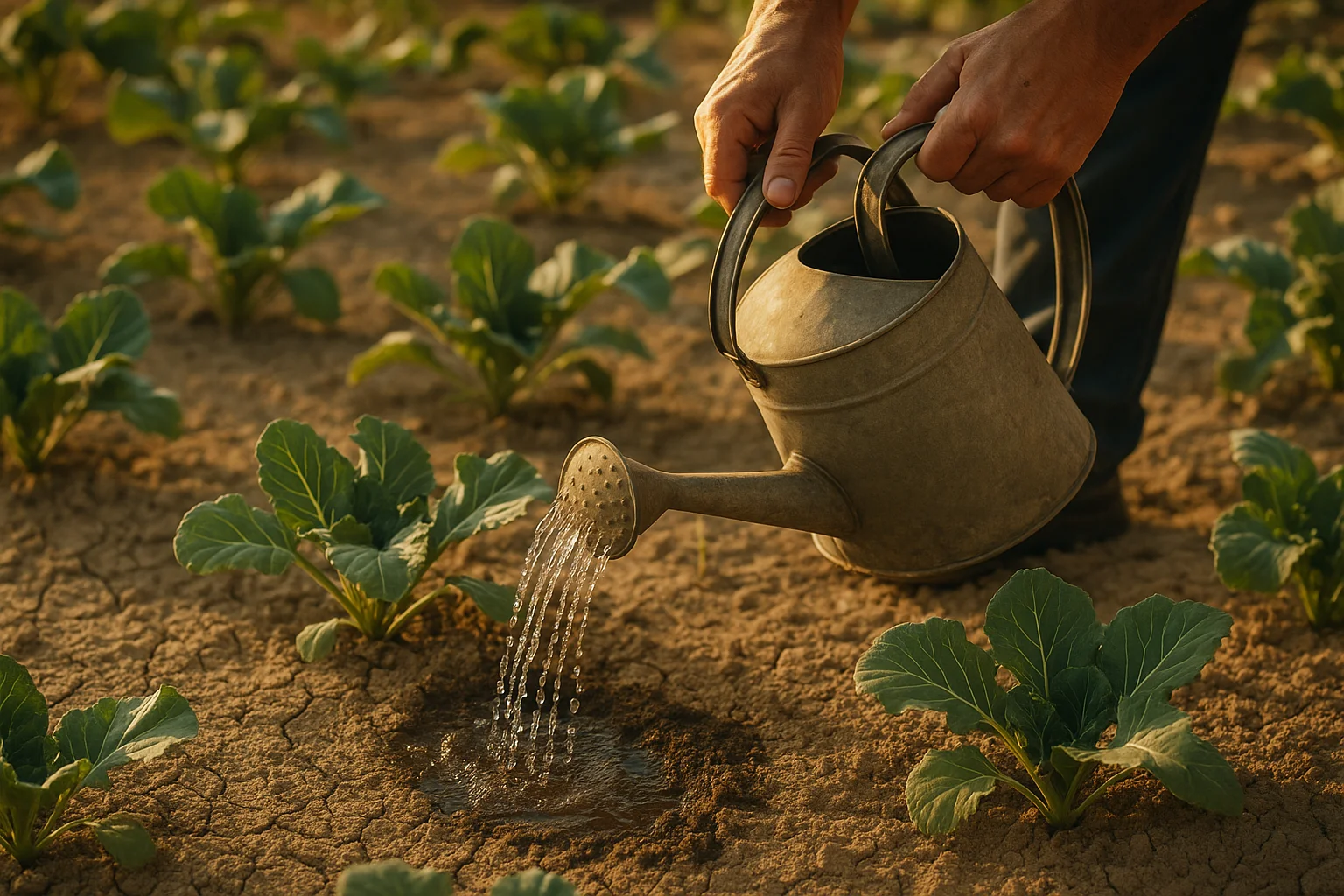 Canicule au potager : les gestes qui sauvent