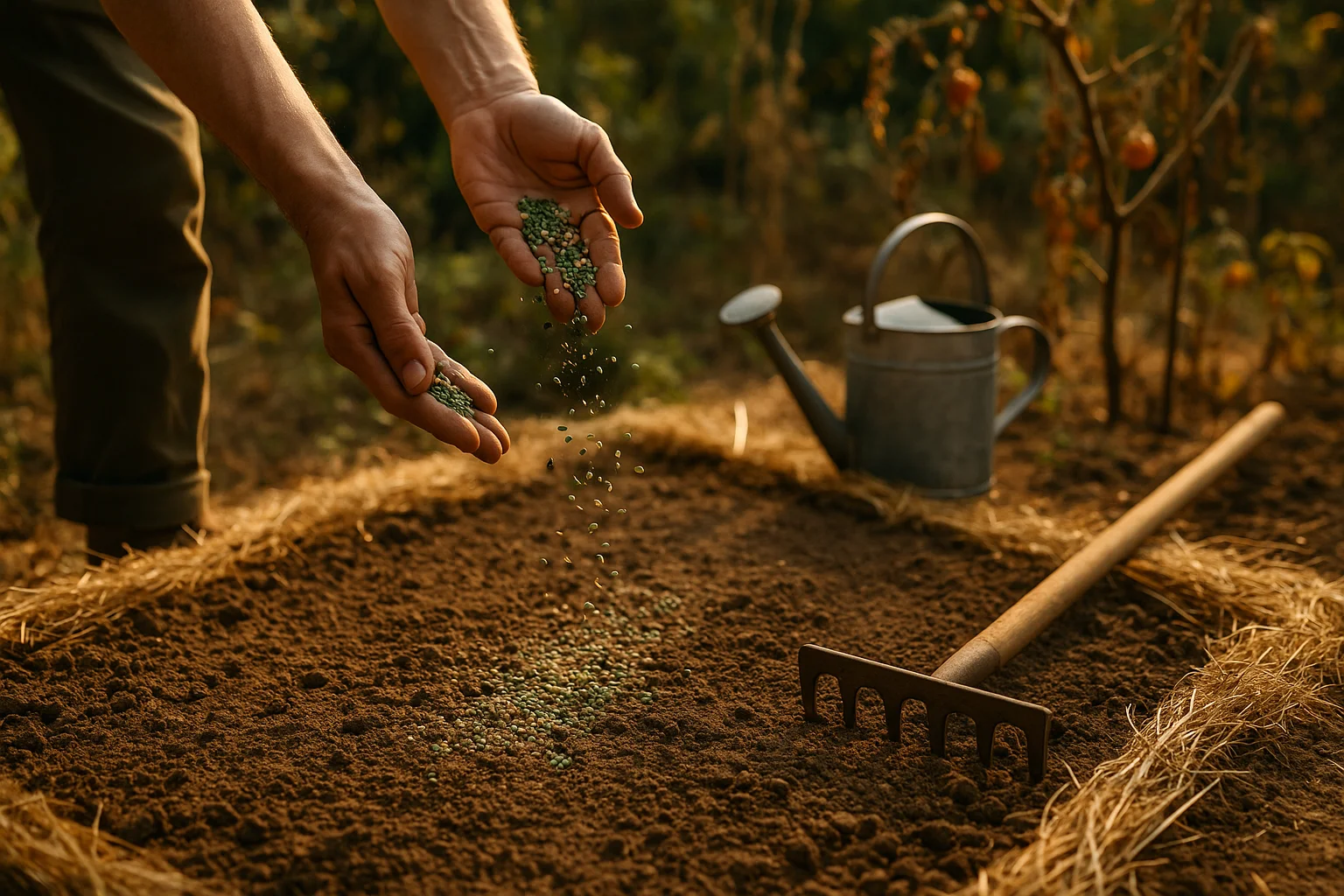 Engrais verts en août : régénérer le potager sans eau