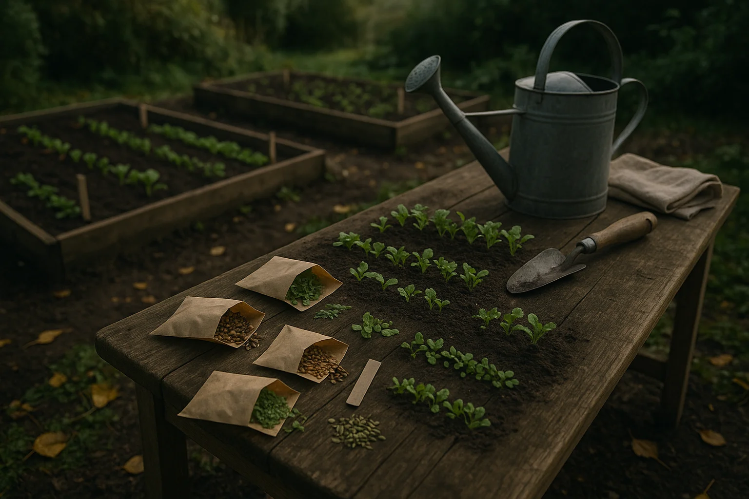Que semer fin septembre au potager pour récolter avant l’hiver
