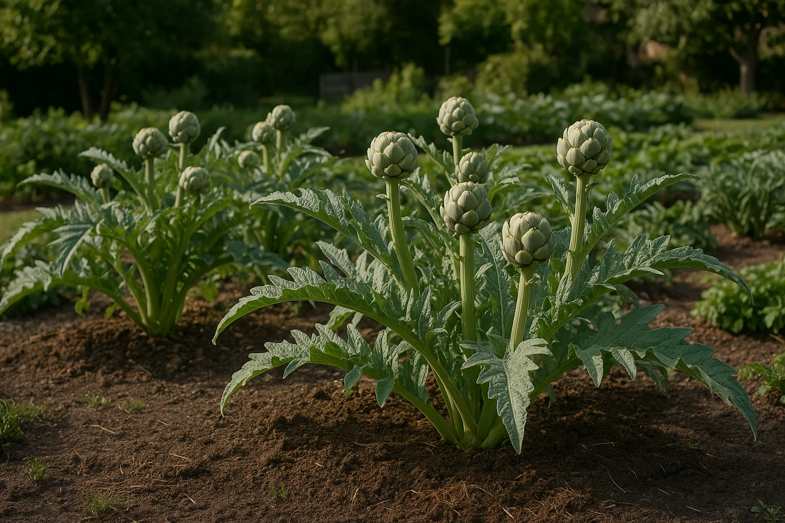 Réussir la culture des artichauts au potager