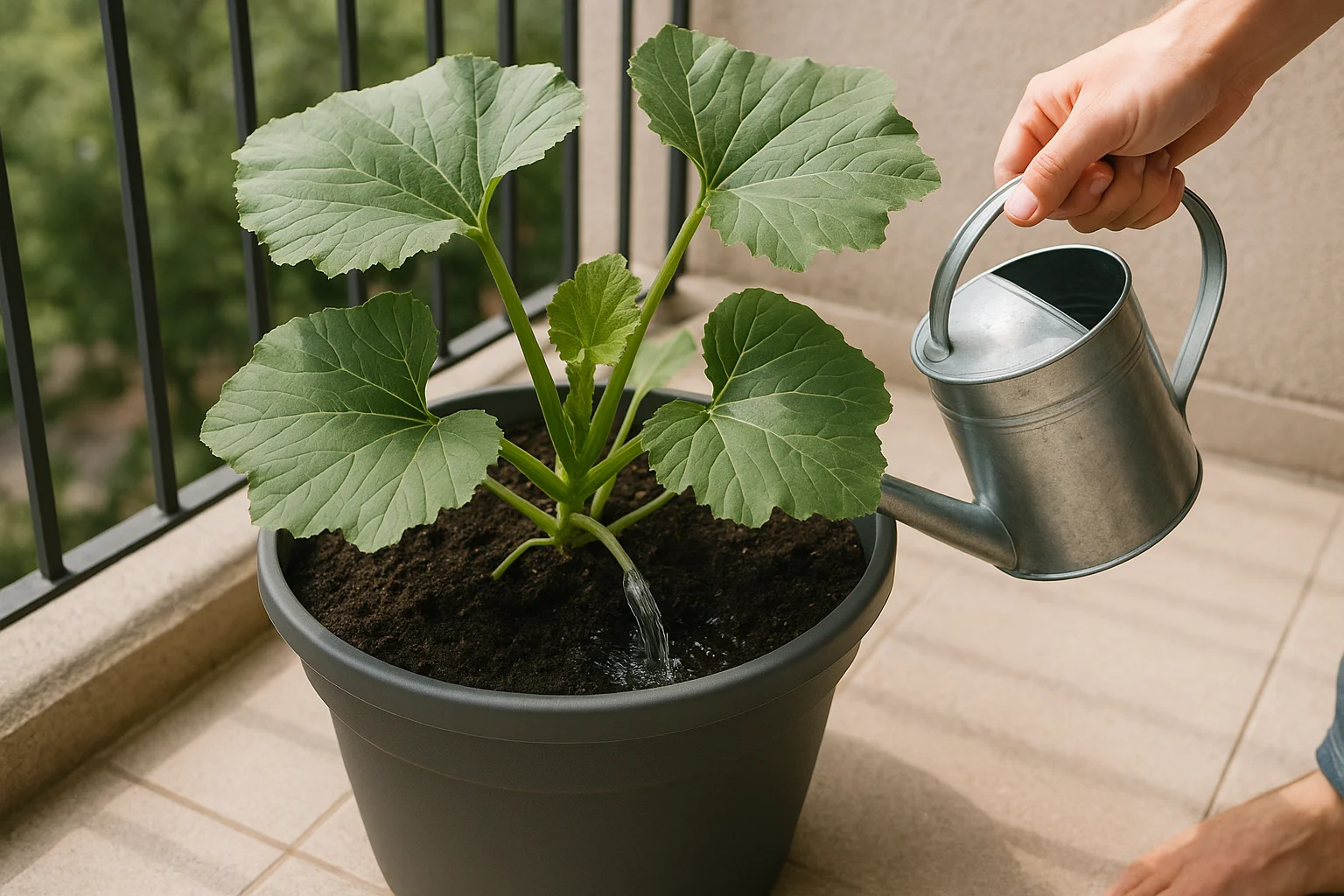 Réussir les courgettes en pot sur balcon facilement
