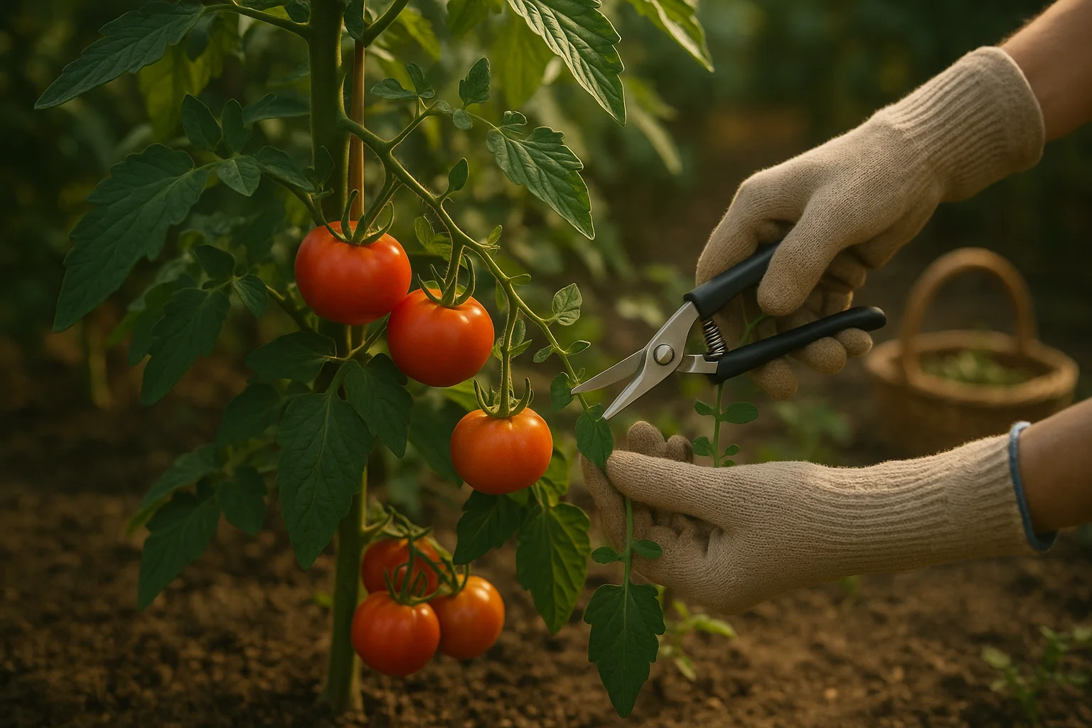 Tomates en août : tailler et effeuiller sans les épuiser
